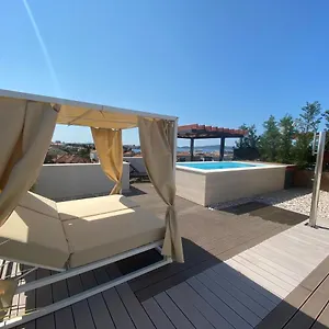 Shell Sky Luxury Penthouse With Private Pool Apartment Zadar